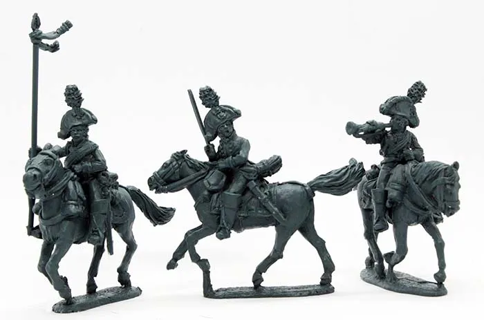 Perry Napoleonic EP 26 dragons figurines métal galop