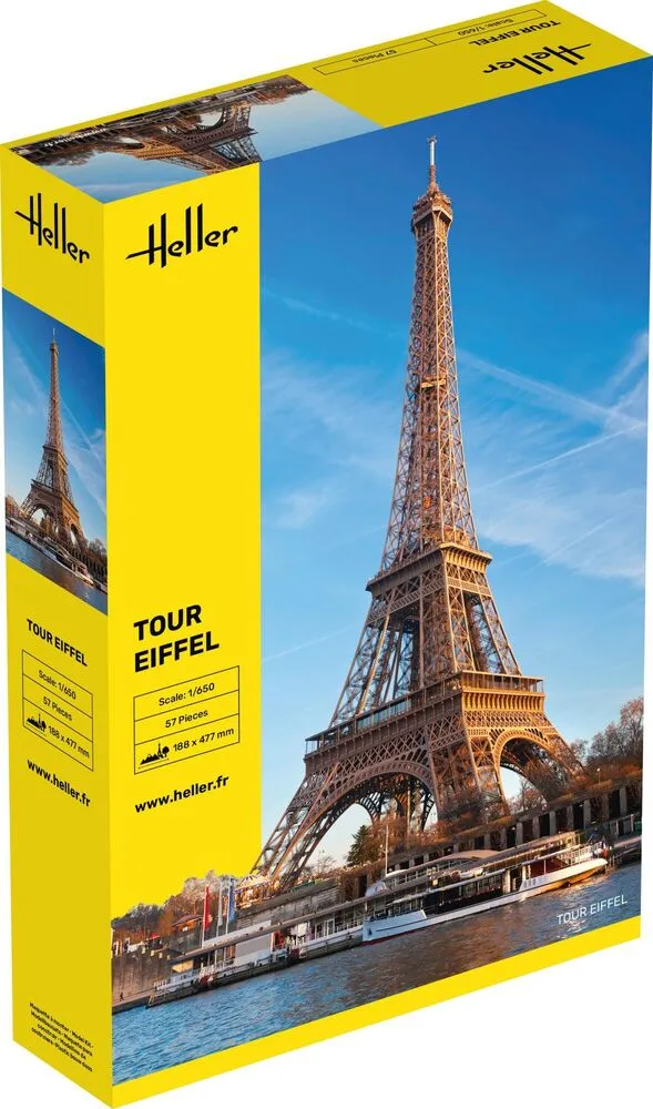 Heller Historical Collection Tour Eiffel maquette monument 1/650