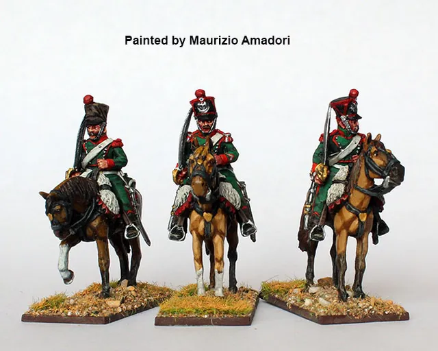 Perry Miniatures Napoleonic FN58 chasseurs à cheval figurines métal 28mm