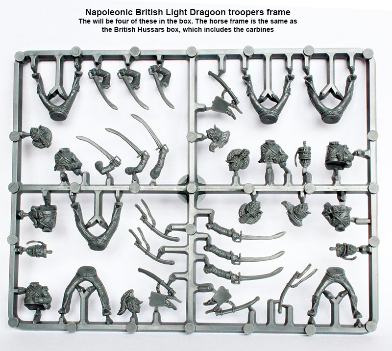 Perry BH 90 British Light Dragoons figurines plastique 28mm