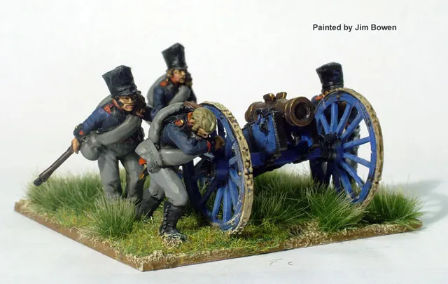 Perry Miniatures Napoleonic PN8 figurines artillerie obusier 7 pouces