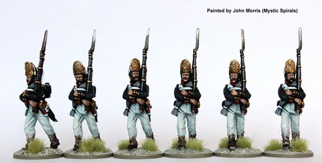 Perry Miniatures Napoleonic RN 82 figurines Pavlov fusiliers