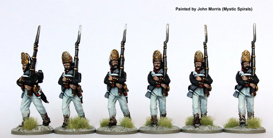 Perry Miniatures Napoleonic RN 82 figurines Pavlov fusiliers