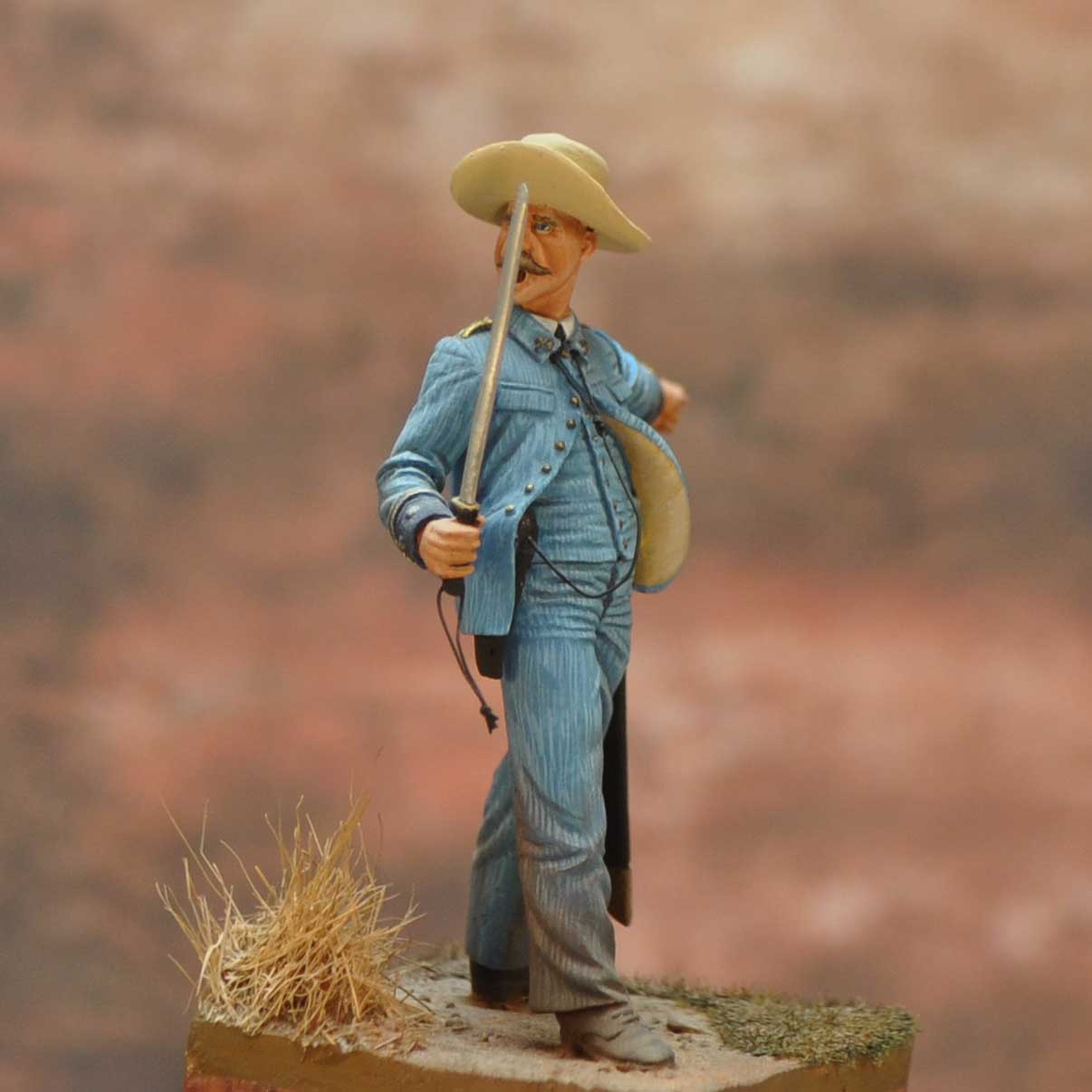 Art Girona Spanish Serie Comandante Cuba 1898 figurine