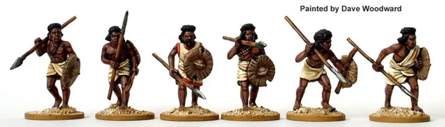 Perry Miniatures Sudan SA7 Beja lanciers figurine métal
