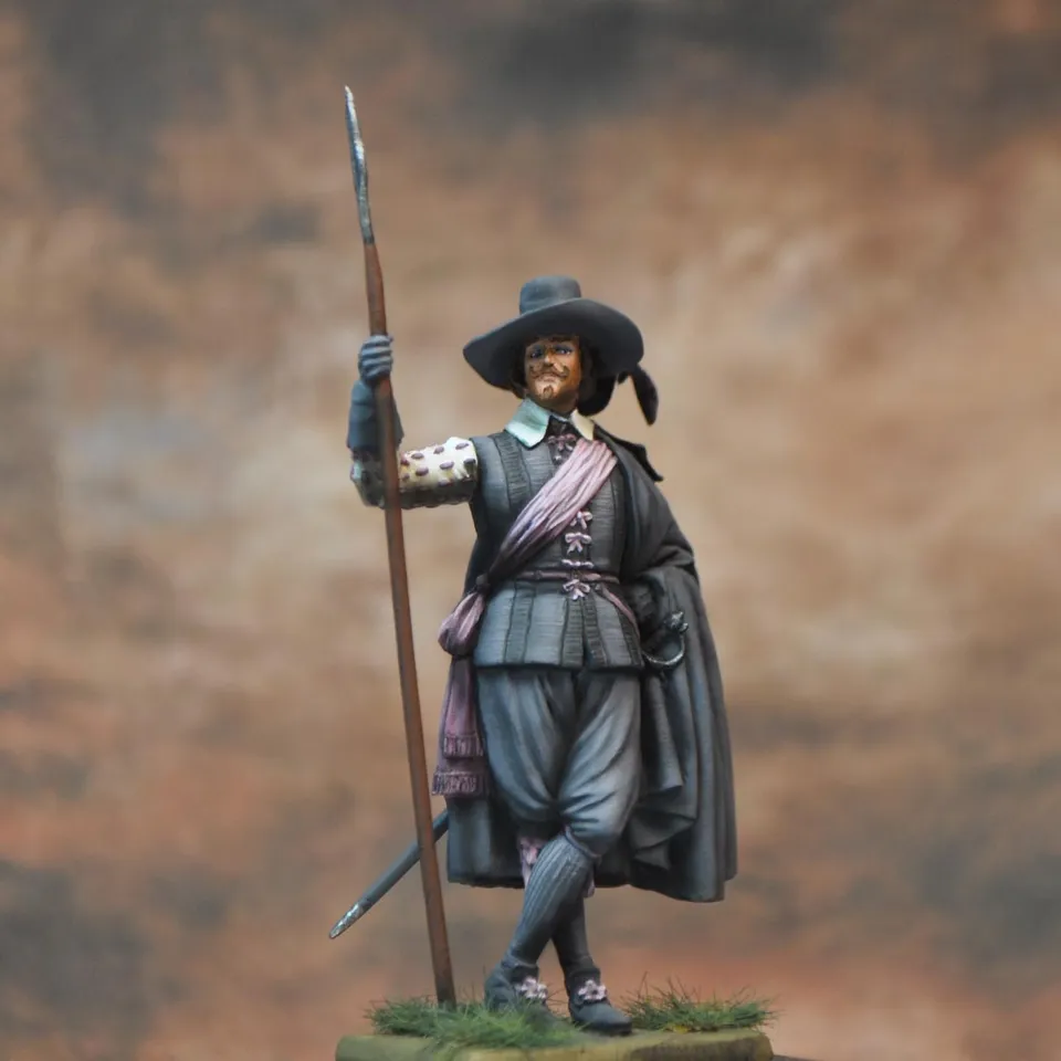 Art Girona General Serie Officier Espagnol figurine Trente Ans