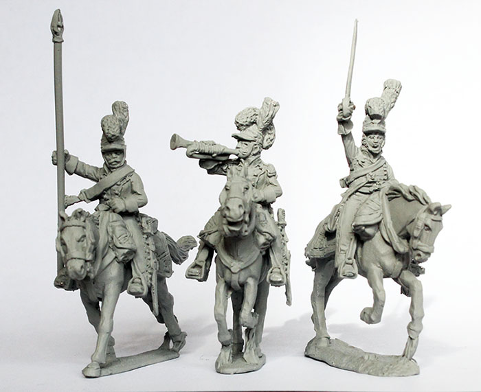 Perry Miniatures DAN 20 figurine dragons légers commandement galop