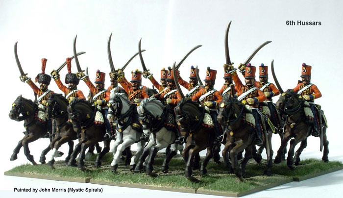 Perry FN140 Hussards français set 14 figurines 28mm plastique