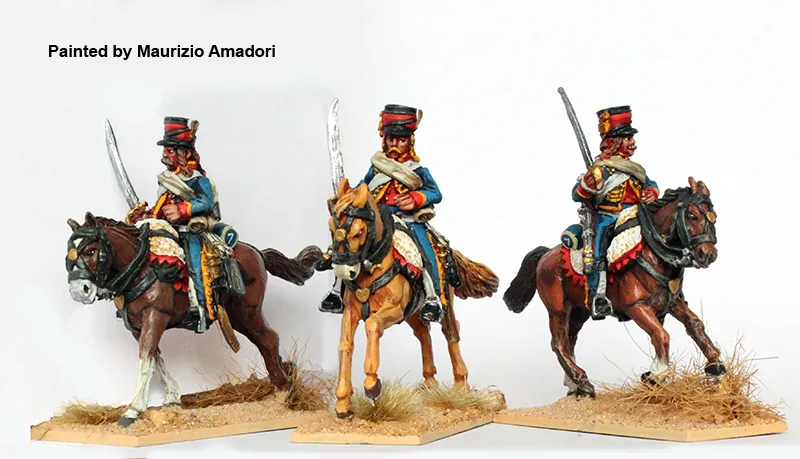 Perry Miniatures FE 13 7e Hussards figurines galop 1800