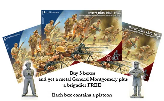 Perry Miniatures World War 2 WW 3 Full Monty coffret 28mm