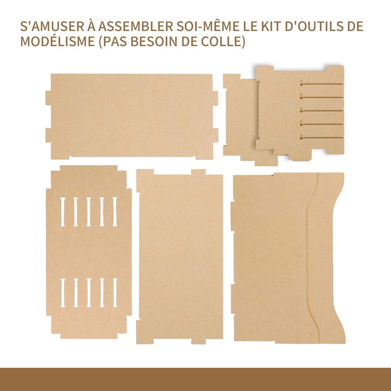 Bucasso Hobby Organizer GK5 organiseur bois atelier MDF