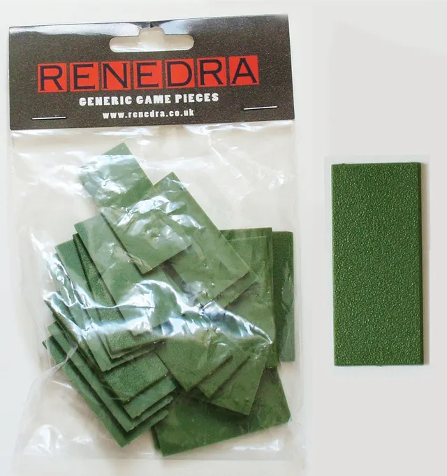 Perry Accessoires B3 20 socles 45x20mm plastique figurines