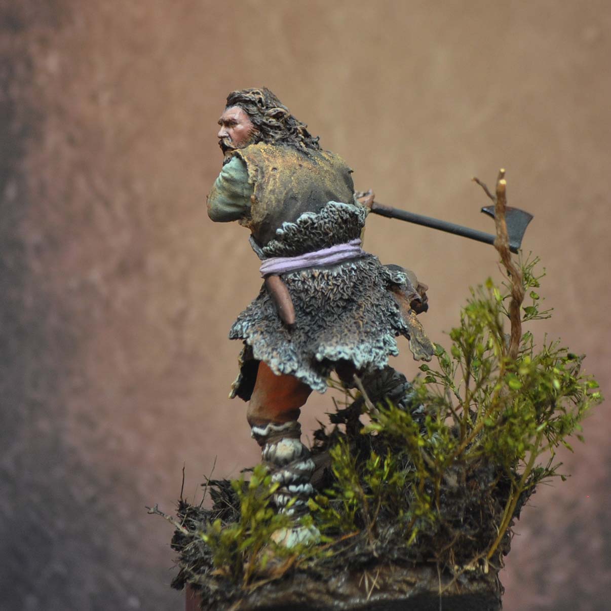 Art Girona 70mm Germanic Warrior figurine guerrier germanique