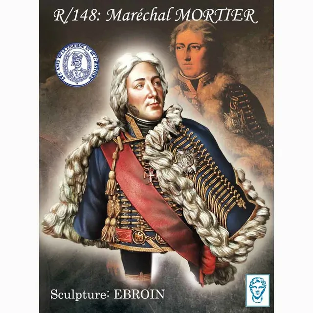 Art Girona Miniatures Maréchal Mortier figurine 54mm