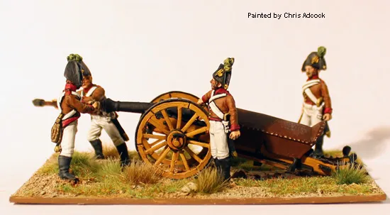 Perry Miniatures AN6 artillerie 6pdr Wurst figurine 28mm