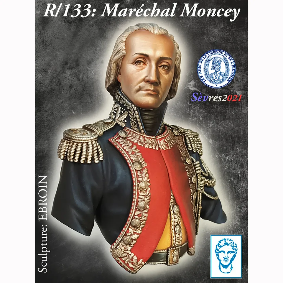ART GIRONA Miniatures Maréchal Moncey figurine Empire 54mm