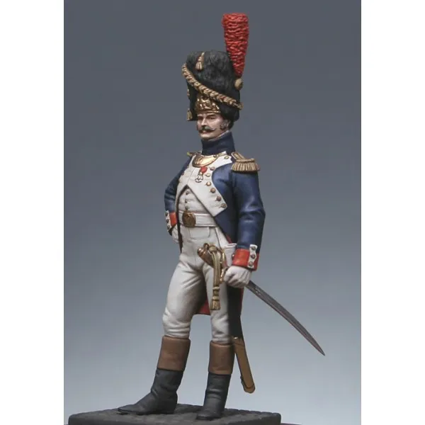 Art Girona Officier grenadiers garde 1809 figurine 54 mm