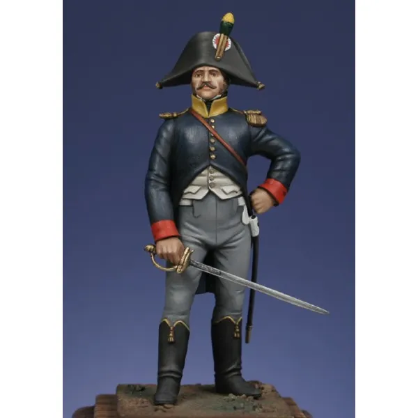 Art Girona Miniatures Officier voltigeurs 1806 figurine 54mm