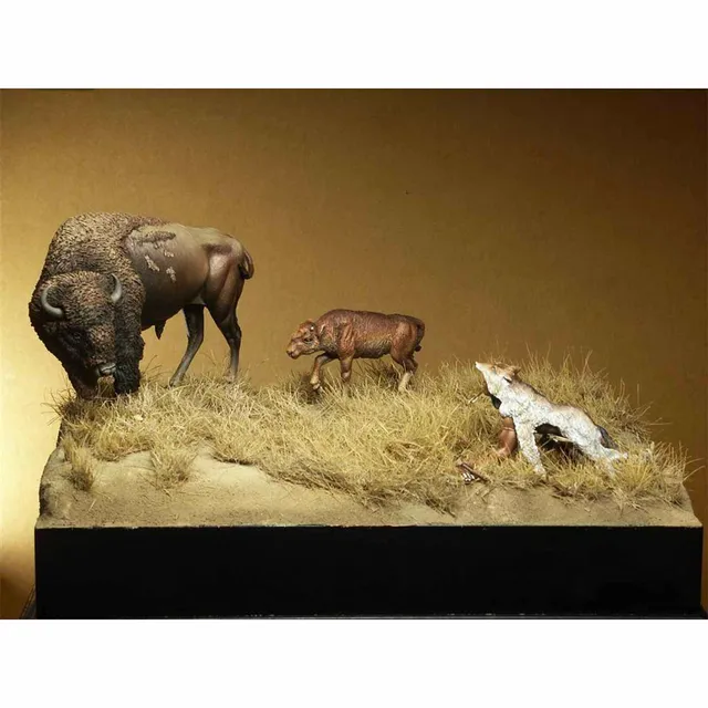 ART GIRONA Miniatures Hunter and Prey figurine chasse version été