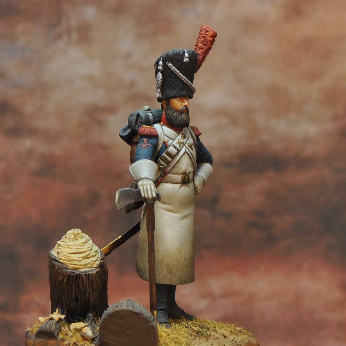 Art Girona Napoleonic Sapper 42nd Line 1809 figurine