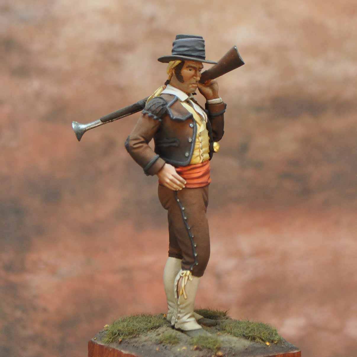 ART GIRONA Napoleonic War Series Guerrillero Andaluz 1809 figurine 54 mm