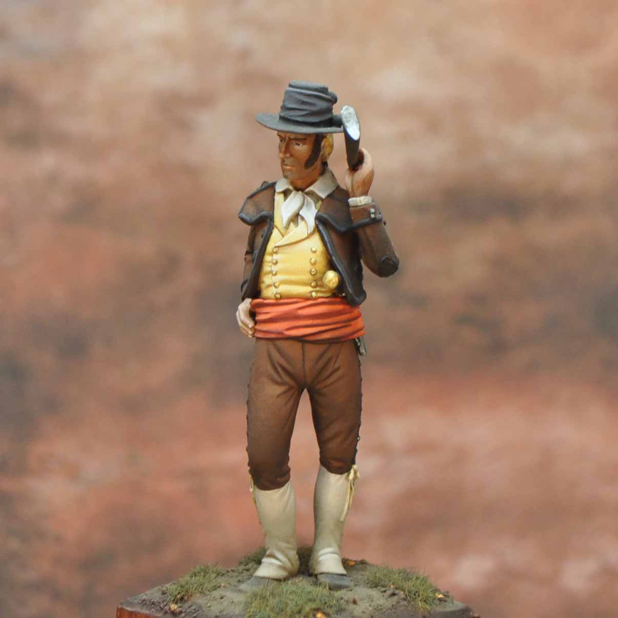 ART GIRONA Napoleonic War Series Guerrillero Andaluz 1809 figurine 54 mm