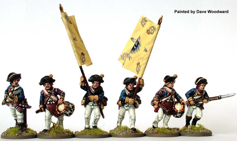 Perry AW85 Hesse-Cassel charge commandement métal 28mm