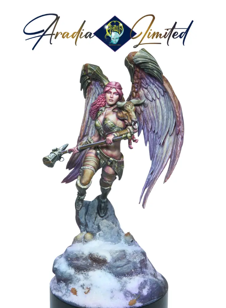 Aradia Minis Hyperborea Brynhildr figurine résine