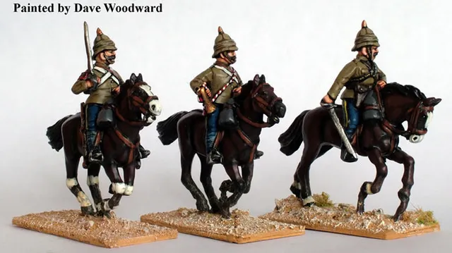 Perry Miniatures Sudan SB33 10th Hussars figurines commandement 28mm
