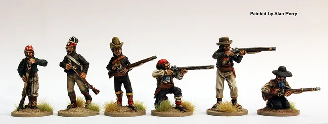 Perry Miniatures Napoleonic SPA 53 guerrillas figurines