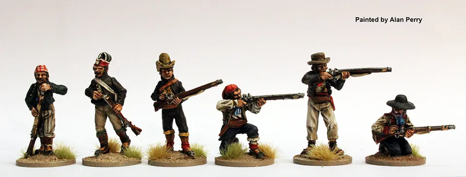 Perry Miniatures Napoleonic SPA 53 guerrillas figurines