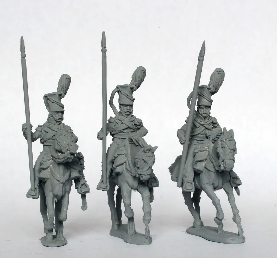 Perry Miniatures AN56 figurines Uhlans 3e régiment 28mm