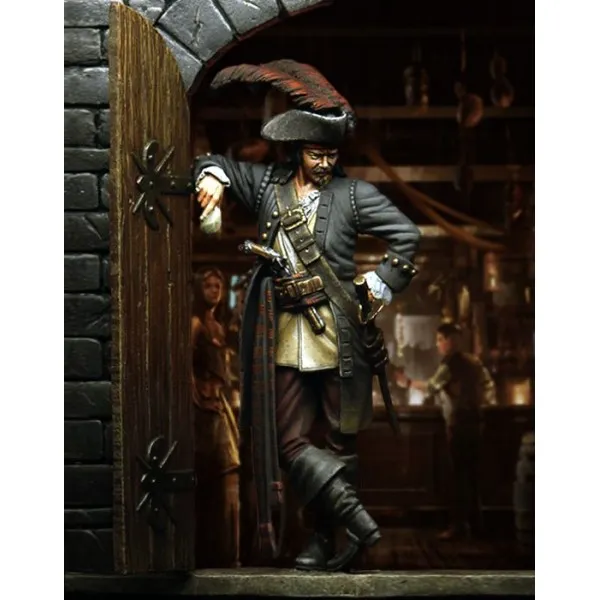 Art Girona Miniatures Pirate Captain figurine pirate à peindre