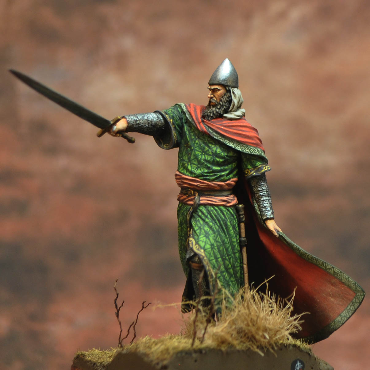 ART GIRONA Historical El Cid 1048-1099 figurine chevalier