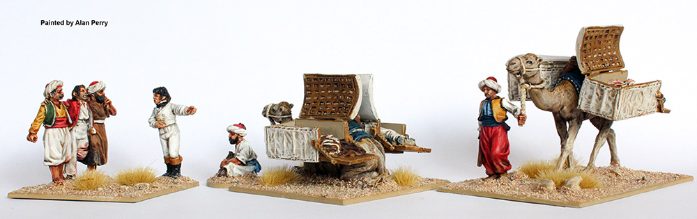 Perry Miniatures Napoleonic FE37 Camel ambulances figurine chameau