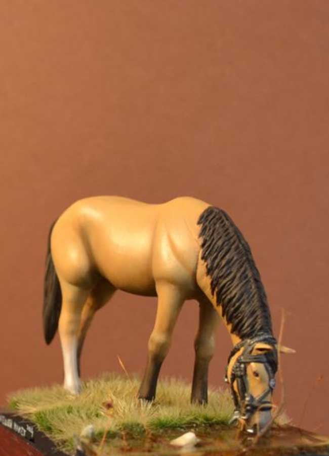 ART GIRONA Miniatures Light cavalry horse cheval maquette