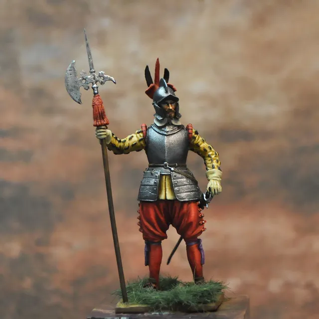 ART GIRONA General Serie Hallebardier Impérial figurine 54mm