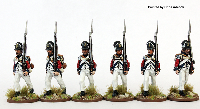 Perry Miniatures AW 210 Foot Guards figurines marche