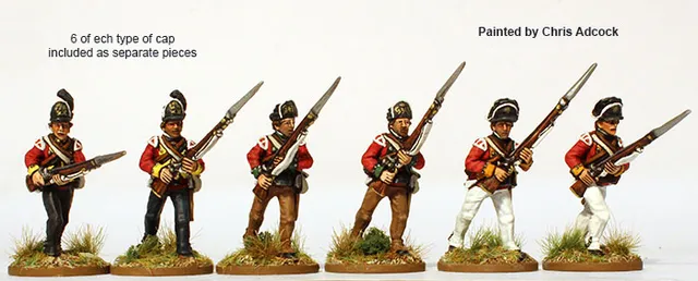 Perry Miniatures Indépendance AW 179 figurines infanterie légère