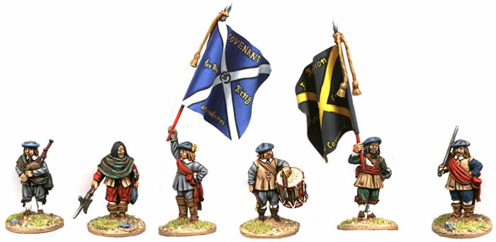 Perry Miniatures English Civil War SW2 figurines commandement