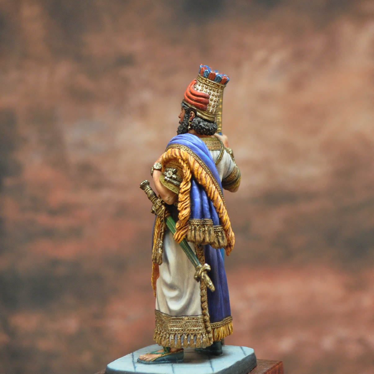 Art Girona Historical Nabopolassar figurine 54 mm Babylone
