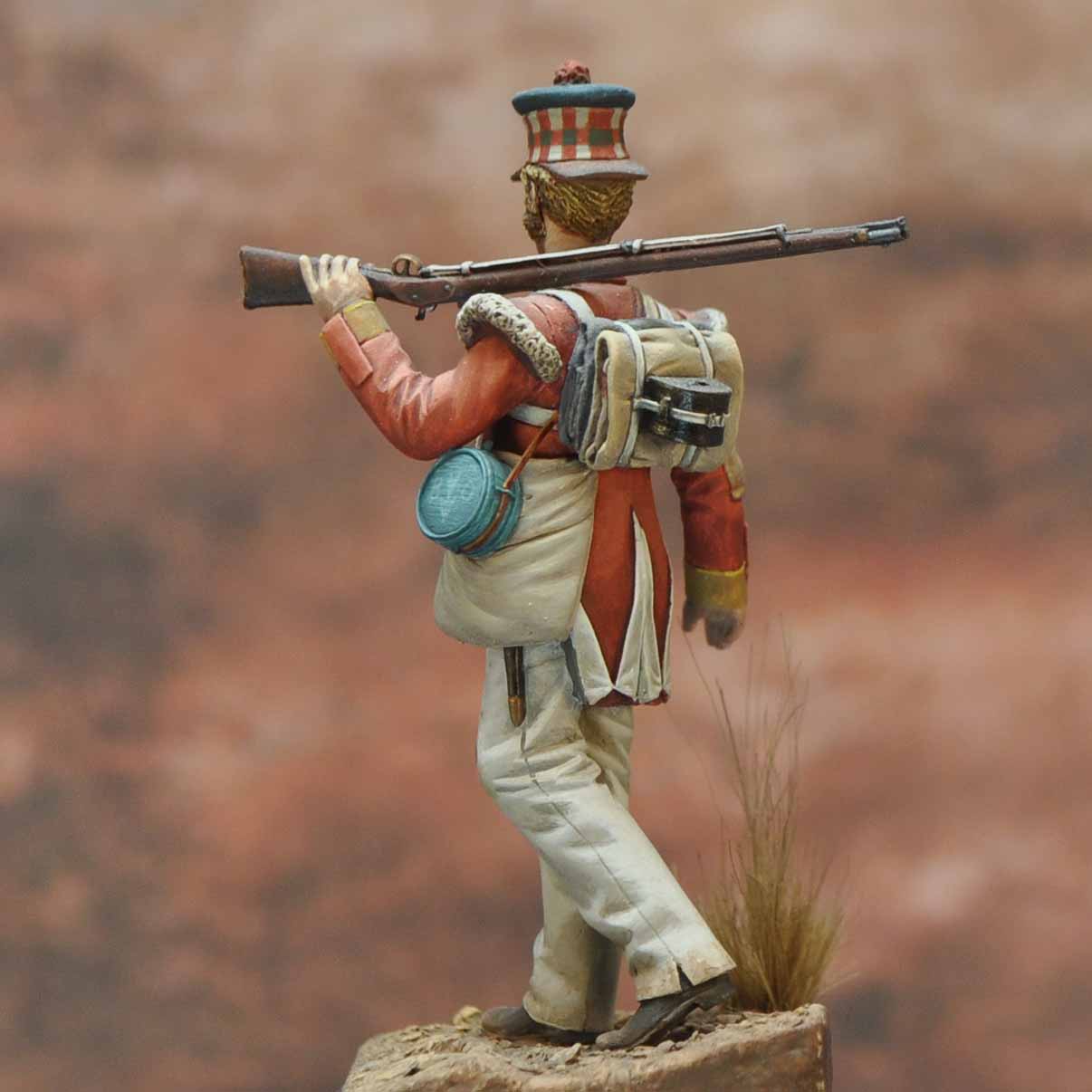 ART GIRONA International Serie Private 91st Foot 1846 figurine 54mm