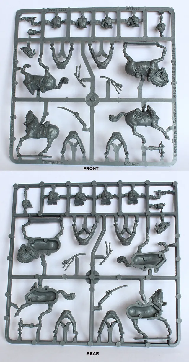 Perry Miniatures B 67 chasseurs à cheval commandement figurine