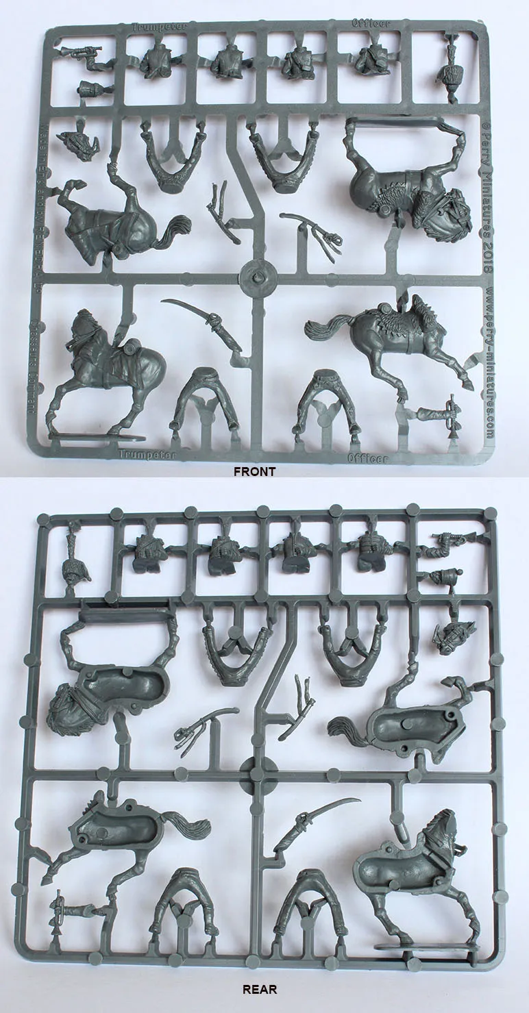 Perry Miniatures B 67 chasseurs à cheval commandement figurine