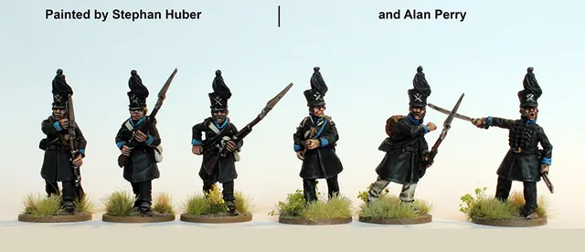 Perry Miniatures Napoleonic NBK 31 Black Band figurines métal