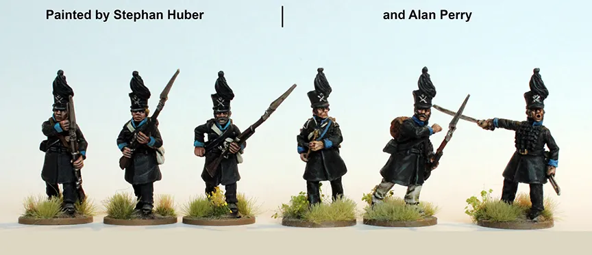 Perry Miniatures Napoleonic NBK 31 Black Band figurines métal