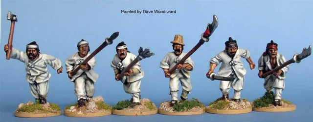 Perry Miniatures Korean KOR4 guérillas charge métal