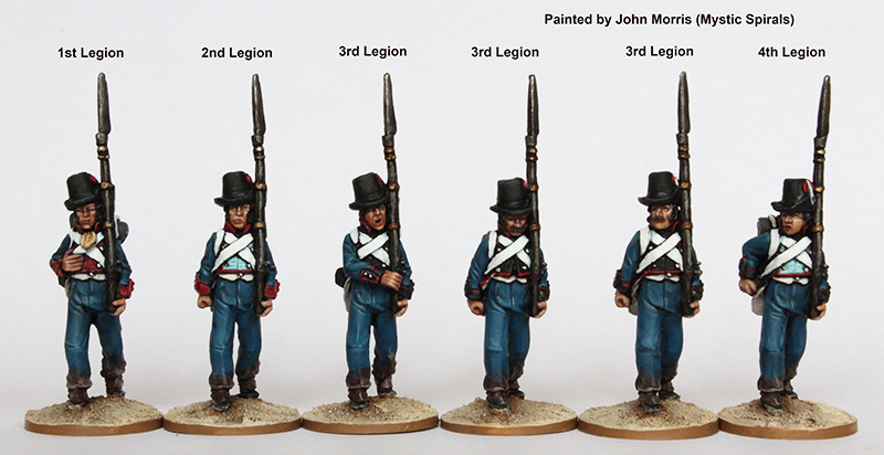 Perry Napoleonic SPA 11 Fusiliers figurines 28mm marche 1810