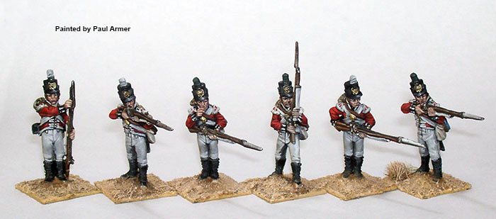 Perry Miniatures Napoleonic BH95 Compagnies flanc figurines shako