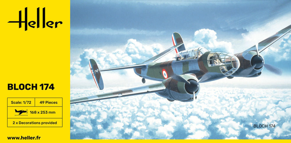 Heller Historical Collection Bloch 174 1/72 maquette avion reco